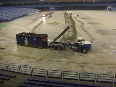 Cleaning up the Skydome