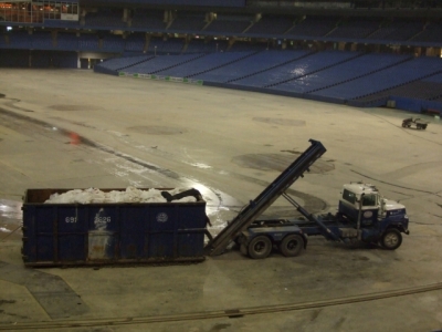 Cleaning up the Skydome